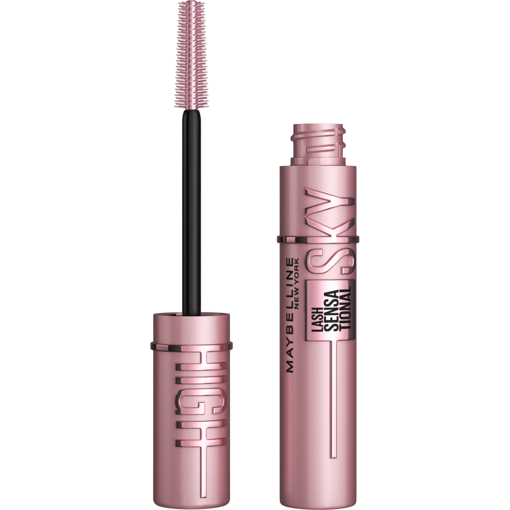 Packshot of Maybelline Lash Sensational Sky High Washable 800 blackest black 