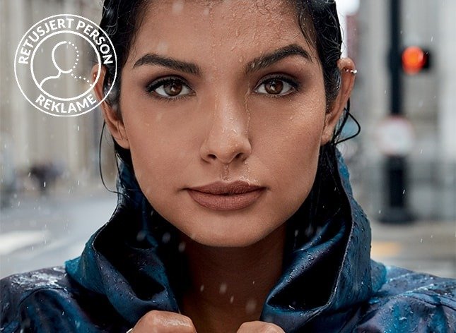 Maybelline model wearing SS ActiveWear